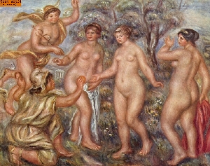 Urteil des Paris nach Renoir